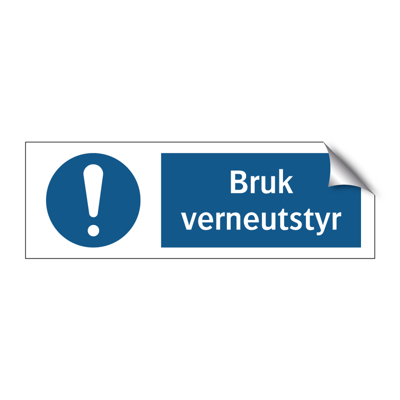 Bruk verneutstyr