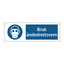 Bruk åndedrettsvern
