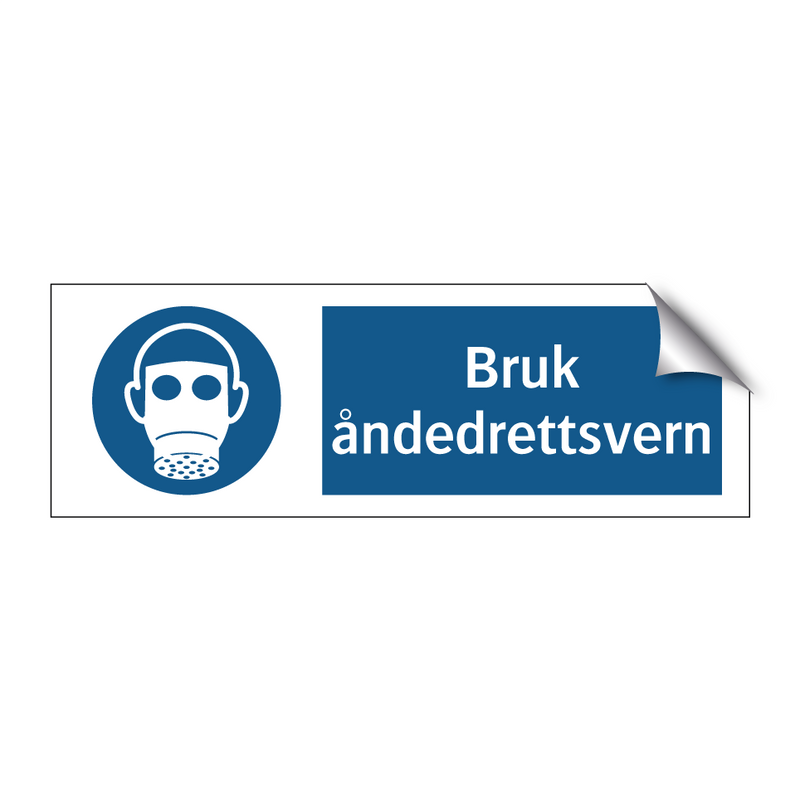 Bruk åndedrettsvern