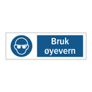 Bruk øyevern