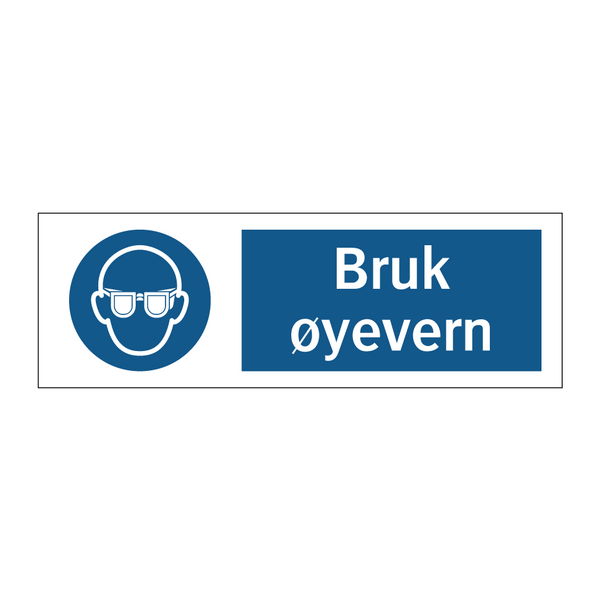 Bruk øyevern
