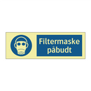 Filtermaske påbudt