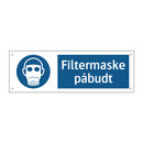 Filtermaske påbudt