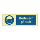 Hodevern påbudt