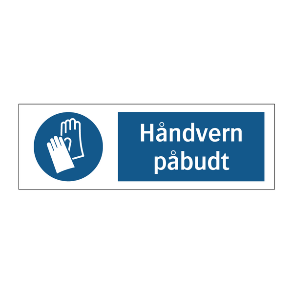 Ha?ndvern påbudt