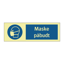 Maske påbudt