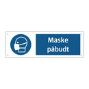 Maske påbudt