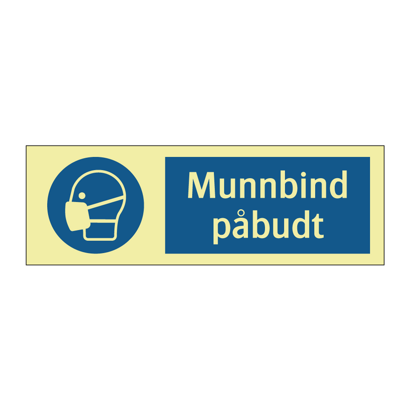 Munnbind påbudt