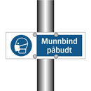 Munnbind påbudt