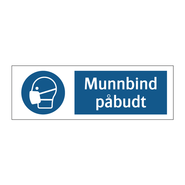 Munnbind påbudt & Munnbind påbudt & Munnbind påbudt & Munnbind påbudt & Munnbind påbudt