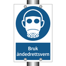 Bruk åndedrettsvern