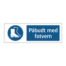 Påbudt med Fotvern