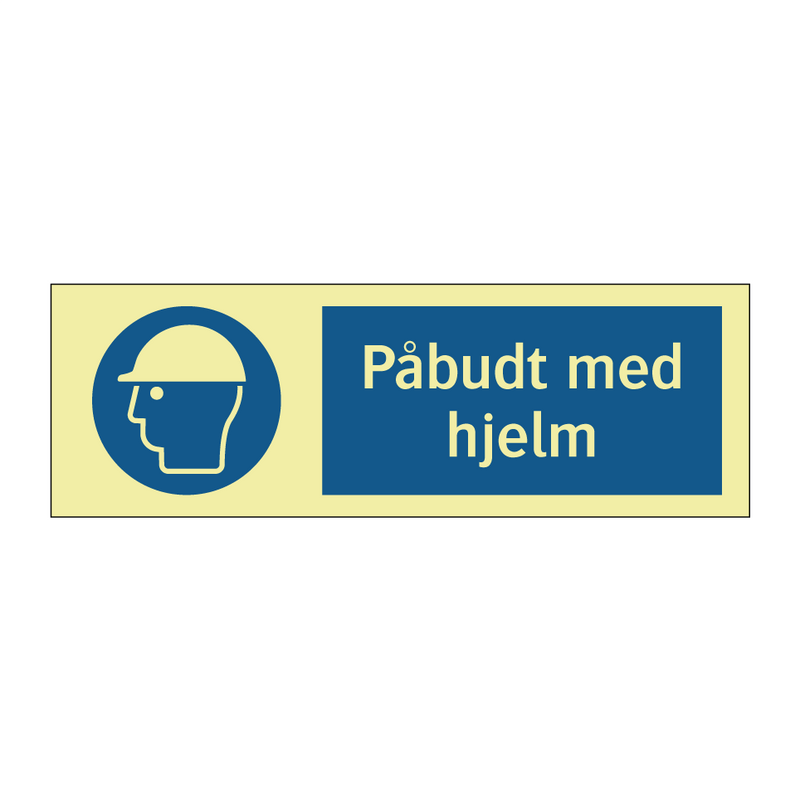 Påbudt med Hjelm