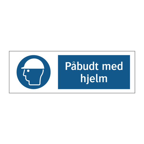 Påbudt med Hjelm