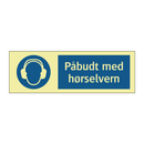 Påbudt med Hørselvern