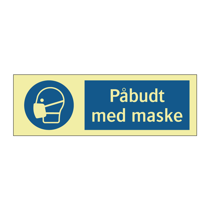 Påbudt med Maske