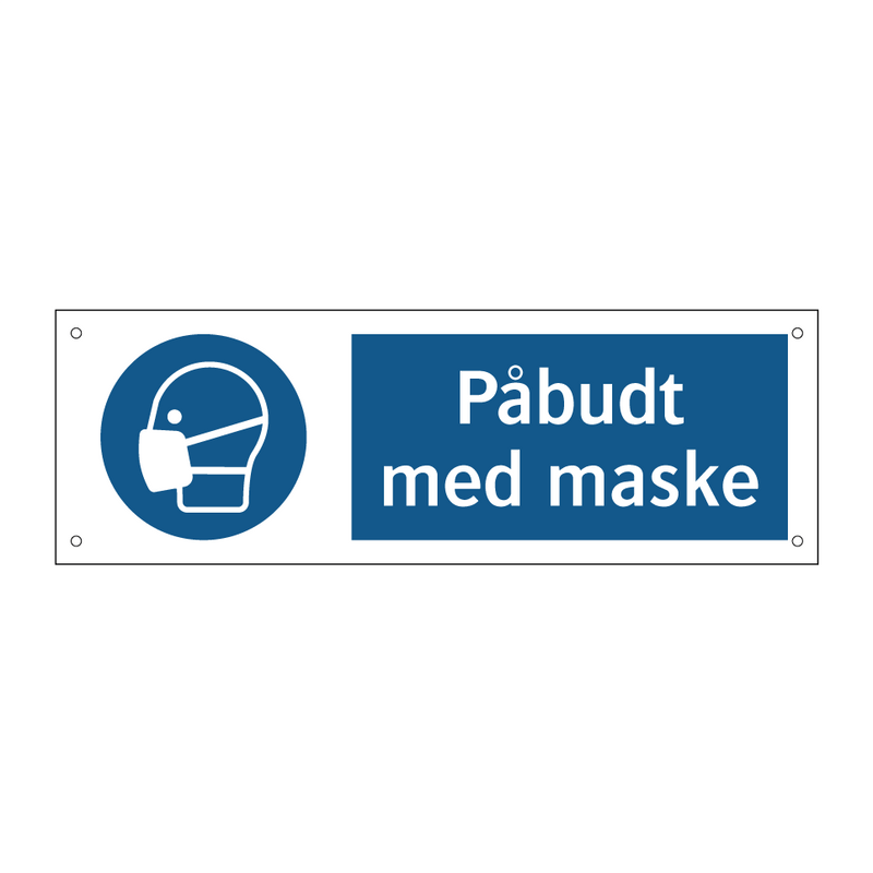 Påbudt med Maske