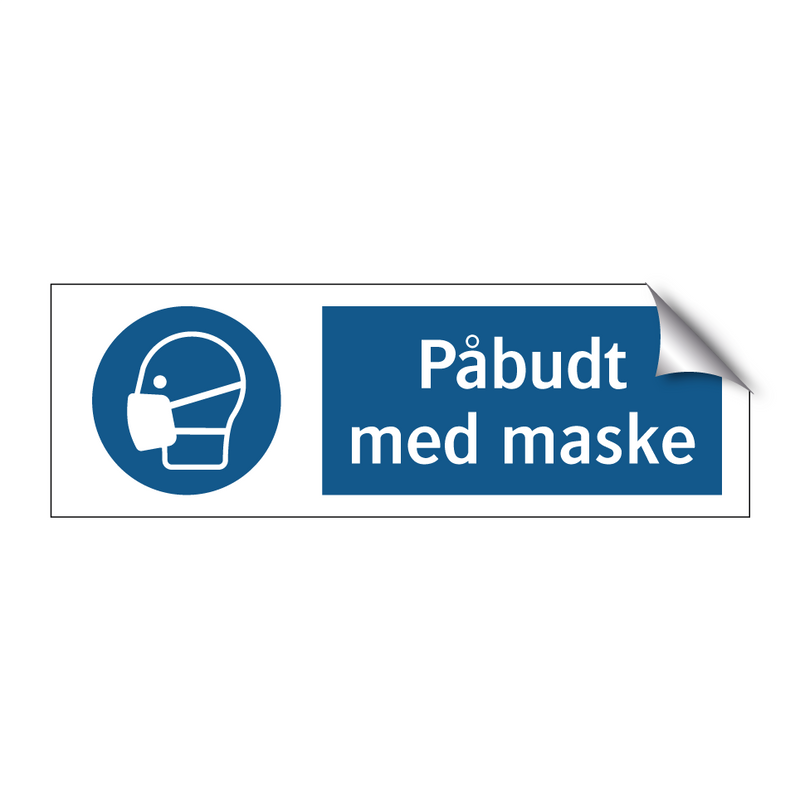 Påbudt med Maske