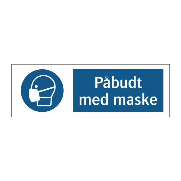 Påbudt med Maske