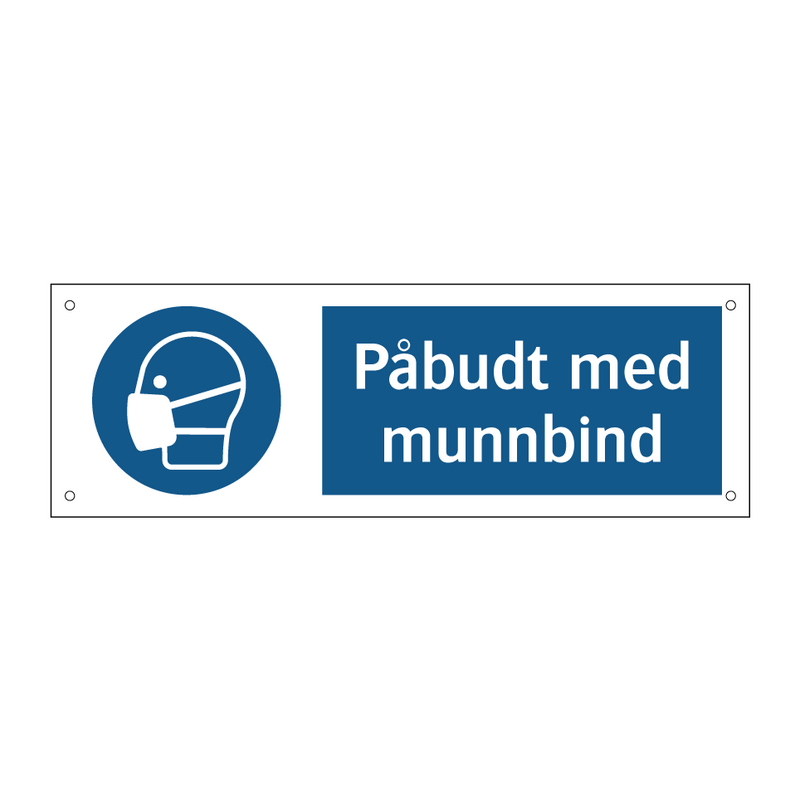Påbudt med Munnbind