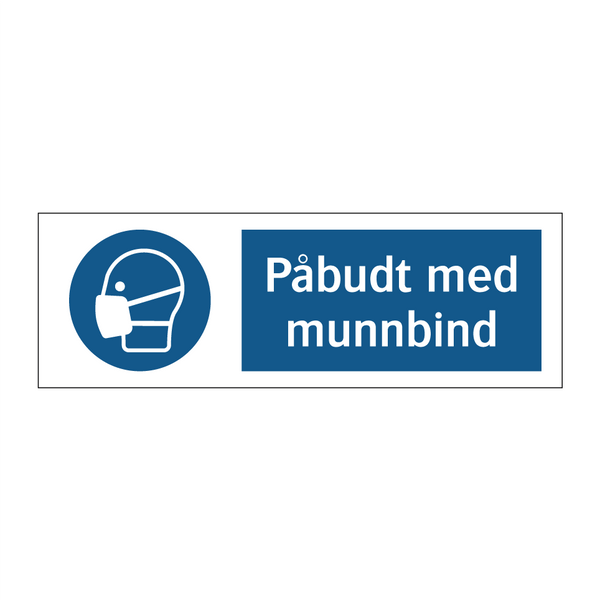 Påbudt med Munnbind