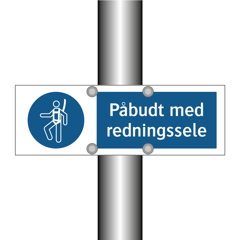 Påbudt med Redningssele