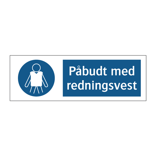 Påbudt med Redningsvest