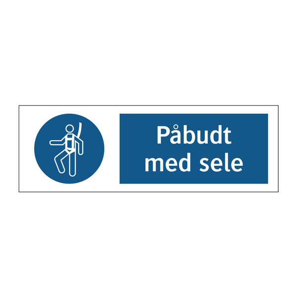 Påbudt med Sele