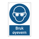 Bruk øyevern