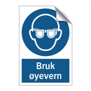 Bruk øyevern