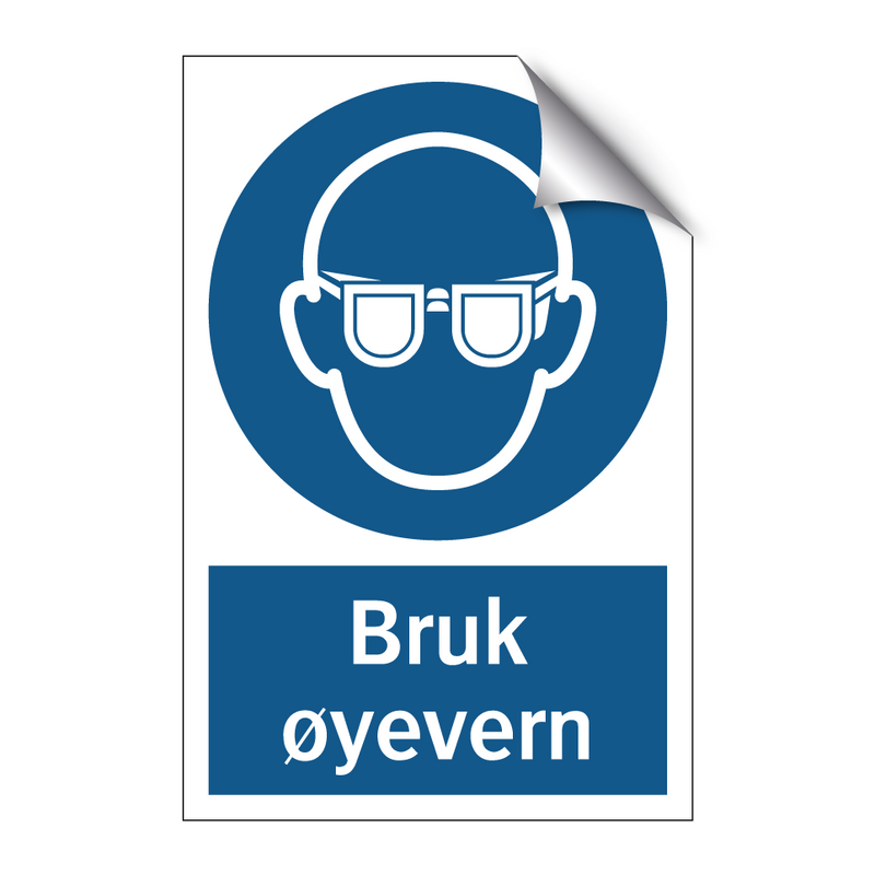 Bruk øyevern