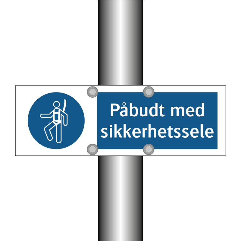 Påbudt med Sikkerhetssele