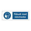 Påbudt med støvmaske