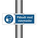 Påbudt med støvmaske