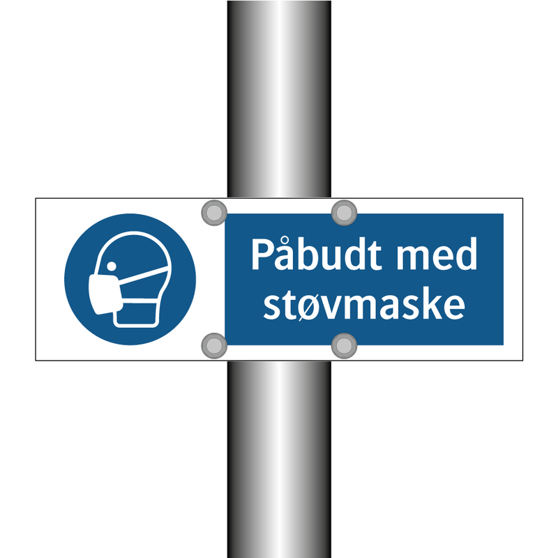 Påbudt med støvmaske
