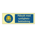 Påbudt med Synlighetsbekledning