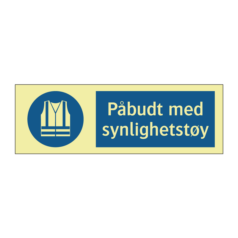 Påbudt med Synlighetstøy