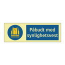 Påbudt med Synlighetsvest