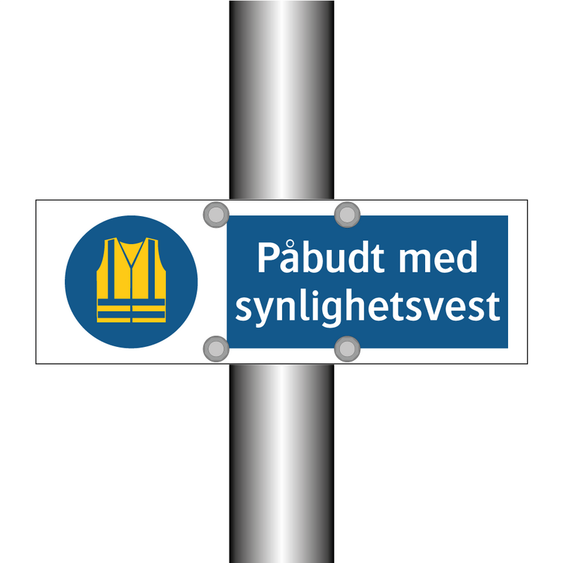 Påbudt med Synlighetsvest