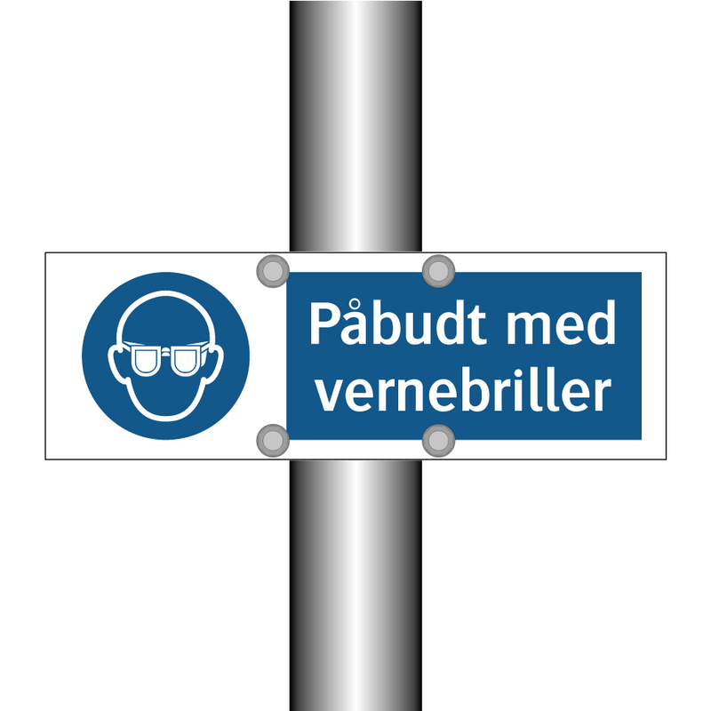 Påbudt med Vernebriller