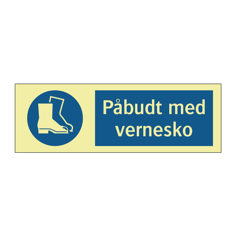 Påbudt med Vernesko