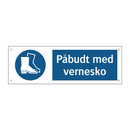 Påbudt med Vernesko