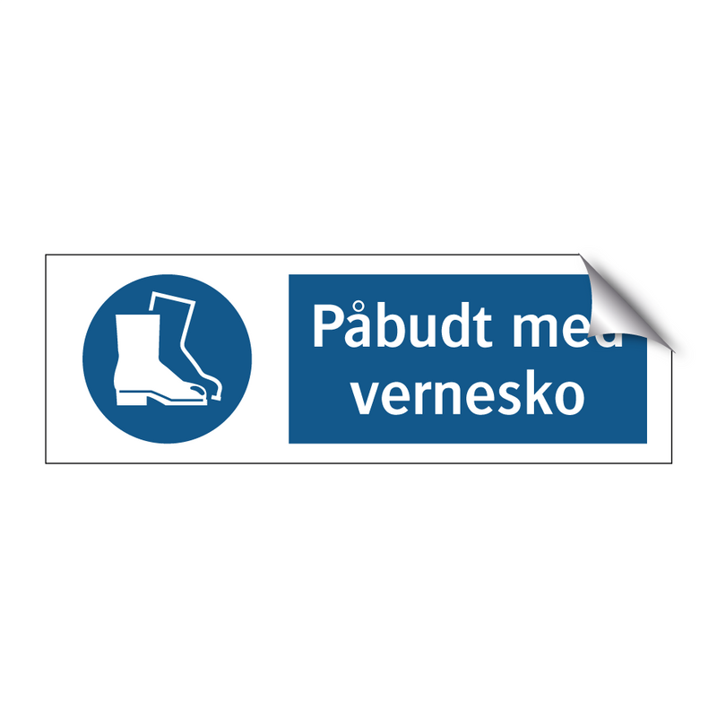 Påbudt med Vernesko & Påbudt med Vernesko & Påbudt med Vernesko & Påbudt med Vernesko