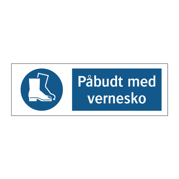 Påbudt med Vernesko