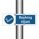 Røyking tillatt