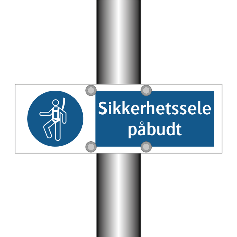 Sikkerhetssele påbudt