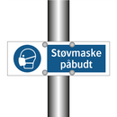 støvmaske påbudt