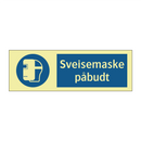 Sveisemaske påbudt
