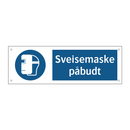 Sveisemaske påbudt