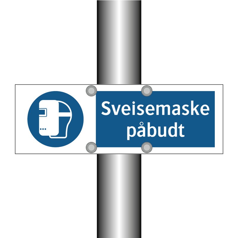 Sveisemaske påbudt